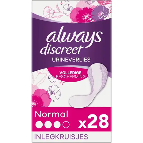 Always Discreet Abs 3 Normal Liners - 28 stuks – afbeelding 3