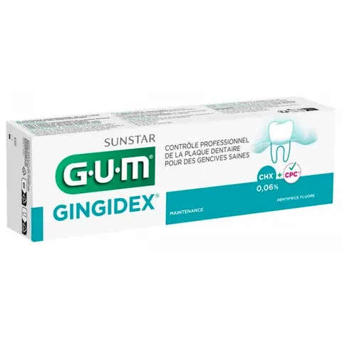 GUM Tandpasta Gingidex Dentifrice 75 ml – afbeelding 2