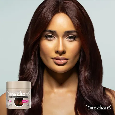 Directions - Bronzite Semi permanente haarverf - Bruin – afbeelding 2
