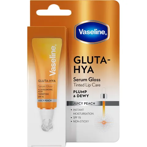 Vaseline Gluta-Hya Juicy Peach Lipgloss – afbeelding 3