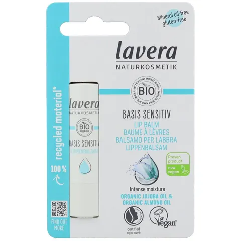 Lavera Lippenbalsem Basis Sensitiv – afbeelding 2