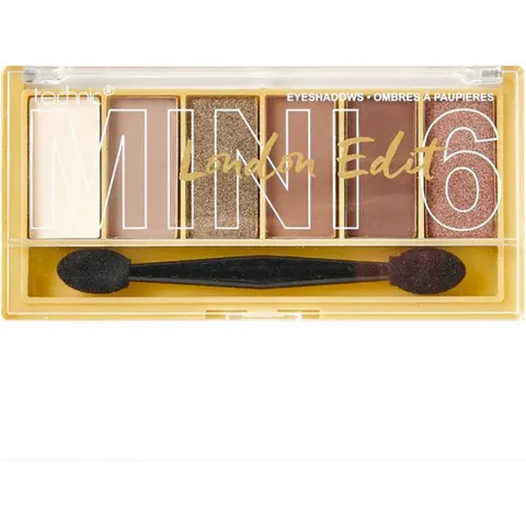 Technic Mini 6 Oogschaduw Palette - London Edit – afbeelding 2