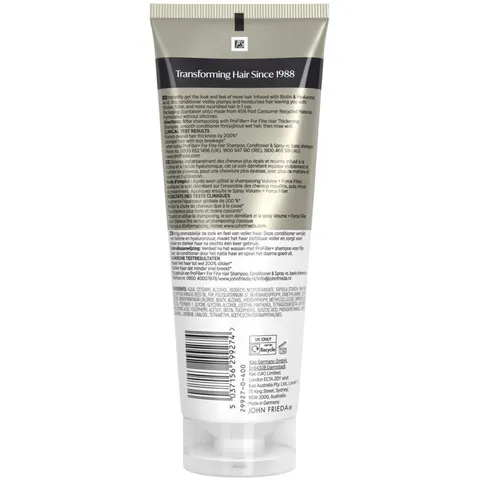 John Frieda PROfiller+ Thickening Conditioner - 250 ml – afbeelding 3