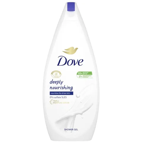 Dove Hydraterend Bad 750ml – afbeelding 3