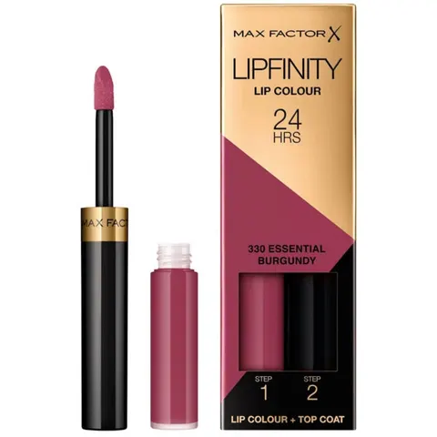 Max Factor Lipfinity Lip Colour Lippenstift 2.3 ml + 1.9 g – 68515 – afbeelding 2