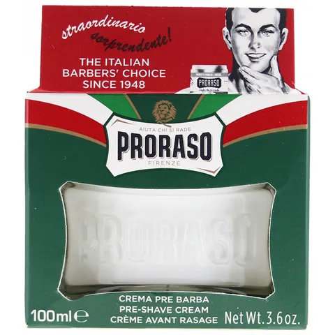 Proraso Green Pre-shaving cream - 100ml – afbeelding 3