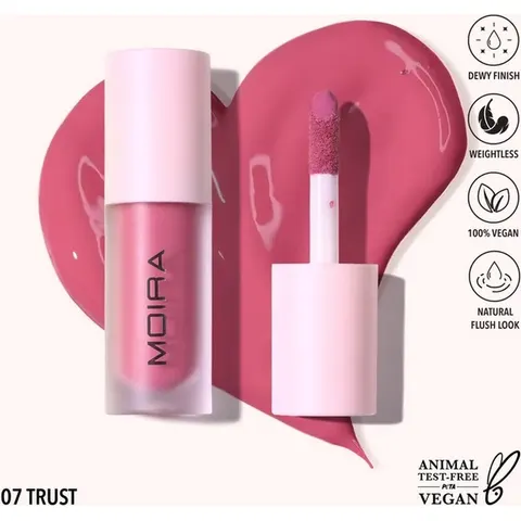 Moira Love Steady Liquid Blush 007 Trust – afbeelding 2