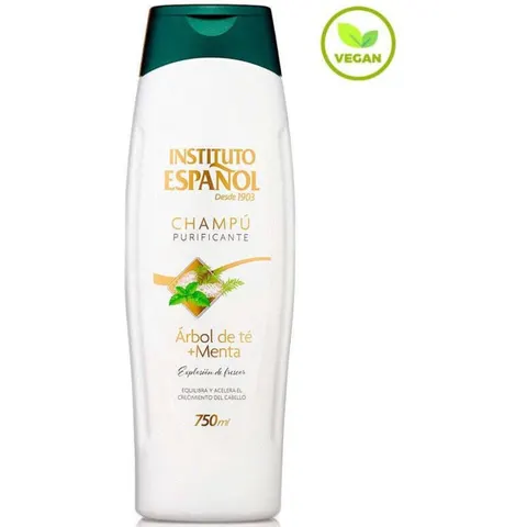 Instituto Español Tea Tree + Mint Purifying Shampoo 750 ml – image 2