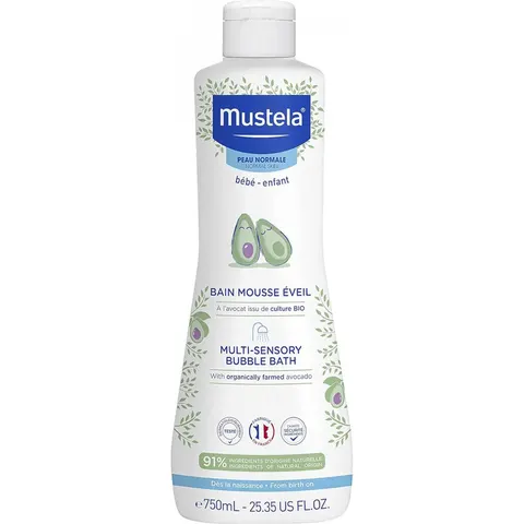 Mustela Bébé Multi-Sensory Bubble Bath 750 ml – image 2