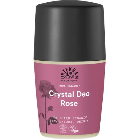 Urtekram Roll On Deo Crystal Deodorant - Rozen – afbeelding 2