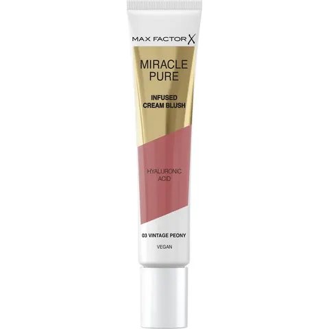 Max Factor Miracle Pure blush crème teinte 03 Vintage Peony 15 ml – image 2