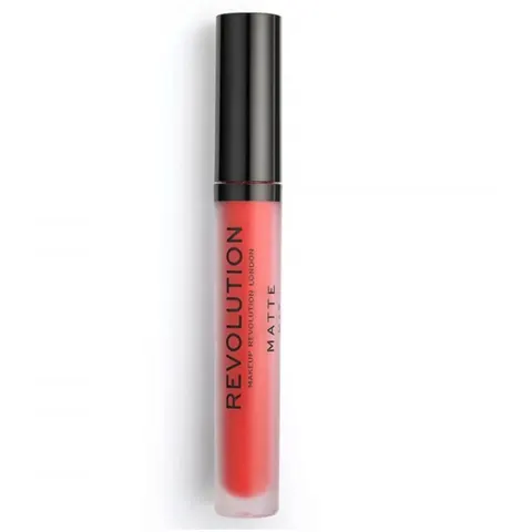 Makeup Revolution - Matte Lipgloss - 132 Cherry – afbeelding 2