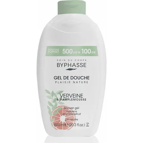 Byphasse Verveine & Pamplemousse Douchegel – 600 ml – afbeelding 2