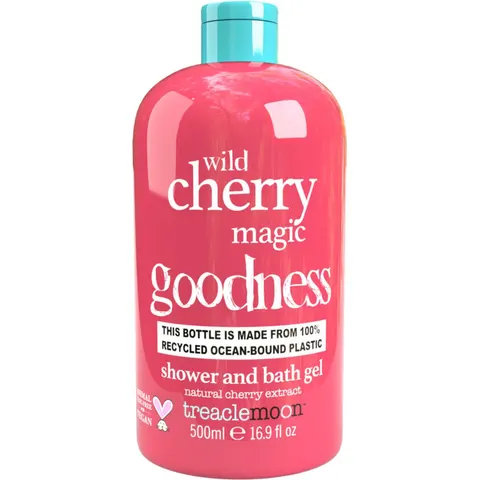 Treaclemoon Douchegel - Wild Cherry Magic 500ml – afbeelding 3