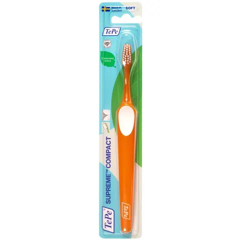 TePe Colour Compact Tandenborstel Extra Soft 1 st – afbeelding 3