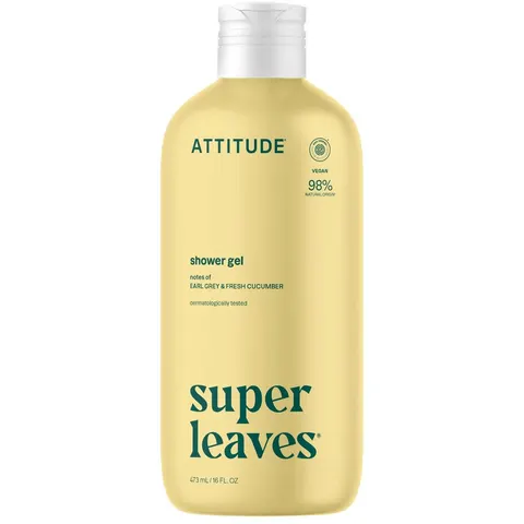 Attitude - Super Leaves Regenerating Lemon Douchegel - 473ml – afbeelding 3