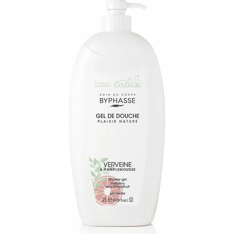 Douchegel Byphasse Verbena Grapefruit 2 L – afbeelding 2