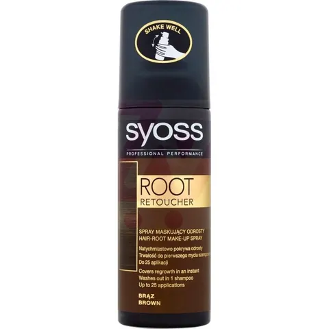 Syoss Uitgroeispray – Bruin – afbeelding 3