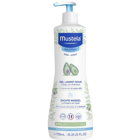 Gel Mustela Bebé (750 ml) – afbeelding 2
