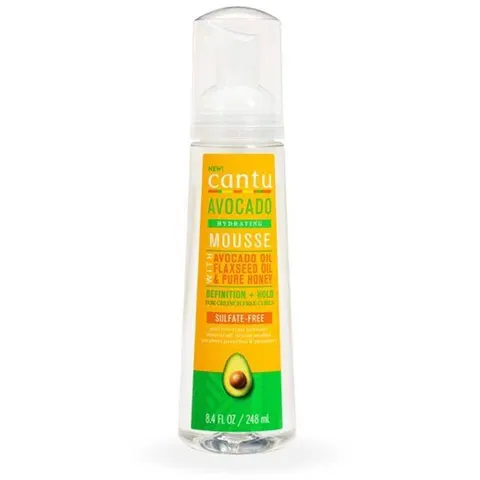 Cantu Avocado Hydrating Styling Mousse 8.4oz – afbeelding 3