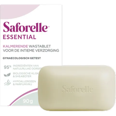 Saforelle Essential Kalmerende Wastablet 90 g – afbeelding 2