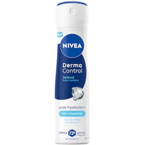 Nivea Deospray – Derma Control Defend 150 ml – afbeelding 3