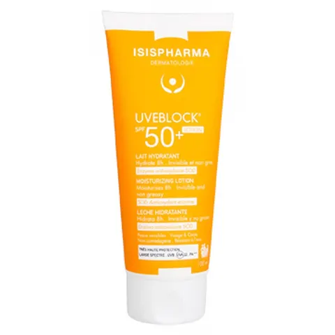 Isispharma Uveblock Hydraterende Melk SPF50+ 100 ml – afbeelding 2