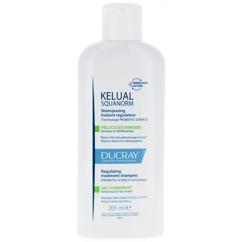 Ducray Kelual Squanorm Vette Roos Shampoo 200ML – afbeelding 3