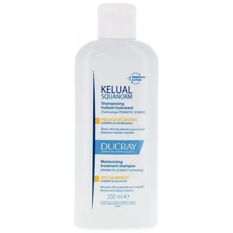 Ducray Kelual Squanorm champú para caspa seca 200 ml – image 3