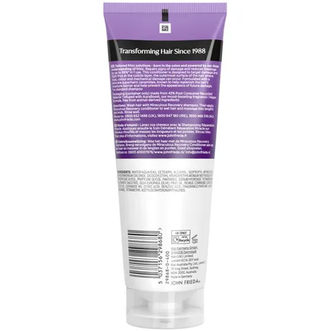 John Frieda Frizz Ease Conditioner - 250 ml – afbeelding 3