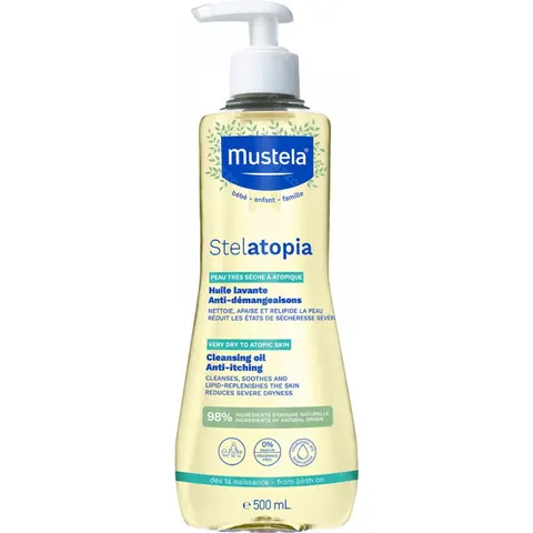 Douchegel Stelatopia Mustela (500 ml) – afbeelding 2