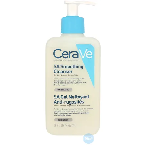 Cerave Sa Smoothing Cleanser for dry, rough, bumpy skin 236 ml – image 3