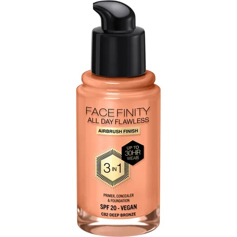 Max Factor Facefinity All Day Flawless Foundation - C82 Deep Bronze – afbeelding 4