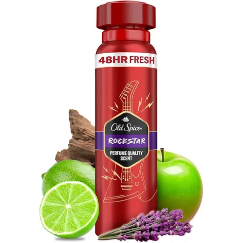 Old Spice Rockstar Body Spray – 150ml – afbeelding 3