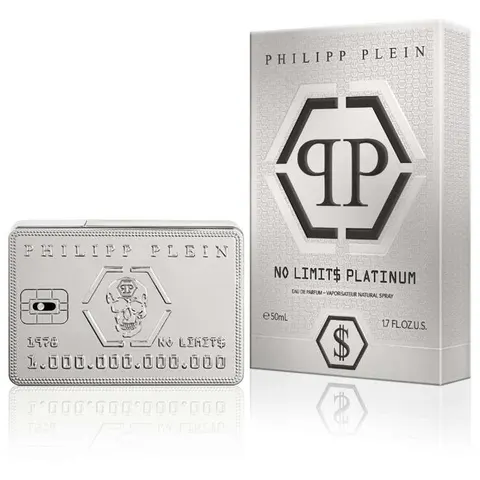 Philipp Plein No Limits Platinum Eau de Parfum, 50 ml – afbeelding 3