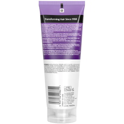 John Frieda Frizz Ease Shampoo 250 ml – afbeelding 3