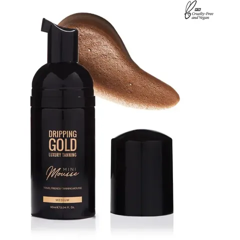Dripping Gold | Mini Tanning Mousse Medium - 90ml - Vegan – afbeelding 3