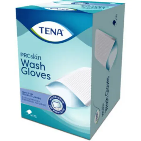 Wash Glove With Plastic Lining – afbeelding 2