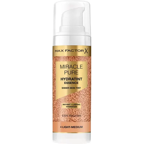 Max Factor Miracle Pure Hydratint Foundationcrème, 04 light to Medium, 30 ml – afbeelding 2