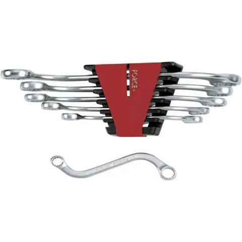 6pc S-form ring wrench – afbeelding 2