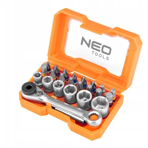 NEO TOOLS Bitset 24 Delen - PH, PZ, TT, HEX – afbeelding 2