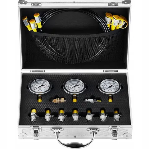 Hydraulische Druk Testset met 9 Koppelingen – afbeelding 2