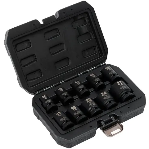 Draper 1/2" krachtdoppenset, 10-delig – afbeelding 2