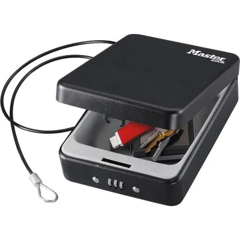 MasterLock - Mini kluis - Met Staalkabel - Combinatieslot – afbeelding 2