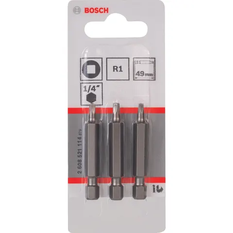 "BIT 4-KANT 1 XH 1/4"" 49MM (3)" – afbeelding 2