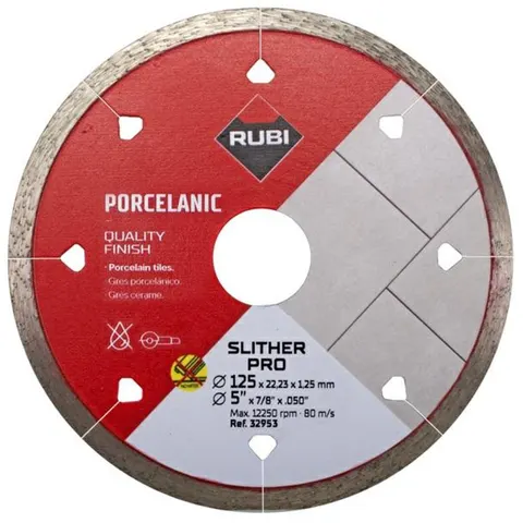 Disque diamant RUBI SLITHER 125 PRO – image 2