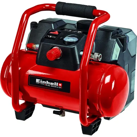 Einhell TE-AC accu compressor (body) 2x 18V Li-ion – afbeelding 3