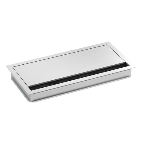 BACHMANN LOOP SQUARE Kabeldoorvoer, 240mm , Aluminium – afbeelding 2