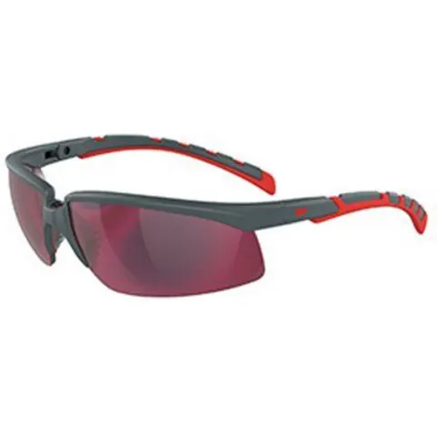 3M Solus 2000 veiligheidsbril - grijs rood – afbeelding 2