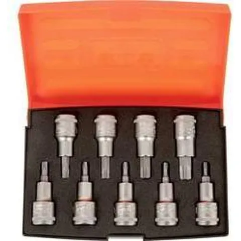 Bahco S9TORX Schroevendraaierdop 9-delig – afbeelding 2